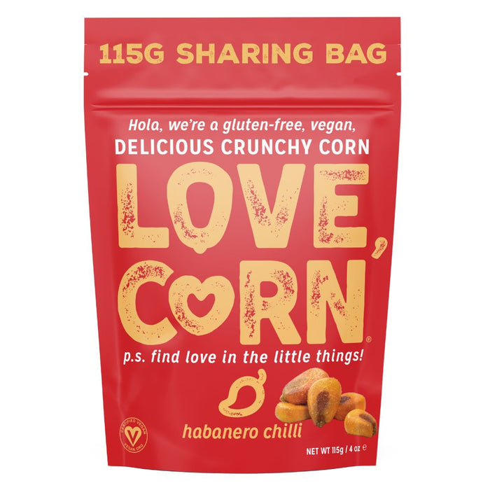 Love Corn Habanero Corn Snack 115g