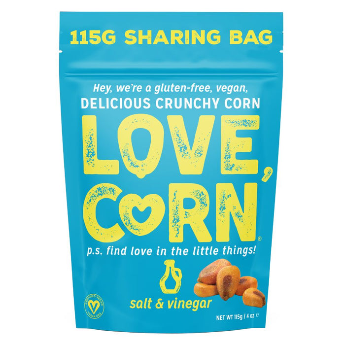 Love Corn Salt & Vinegar Corn Snack 115g