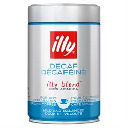 Illy Ground Decaf Coffee 250g