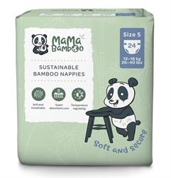 Mama Bamboo Eco Nappies - Size 5