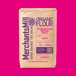 Merchants Mill Organic Light Spelt Flour 1KG