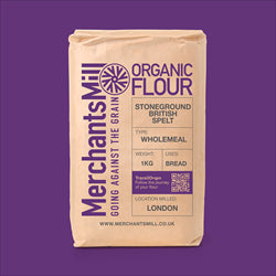 Merchants Mill Organic Wholemeal Spelt Flour 1KG