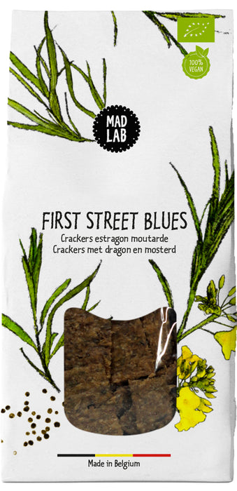 MAD LAB Tarragon and Mustard Crackers 110g