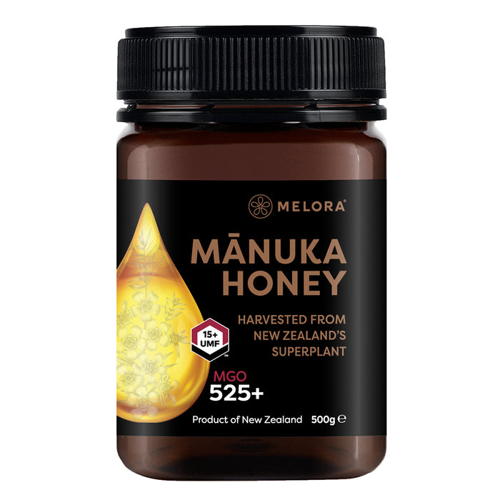 Melora Manuka Honey 525+MGO 500g