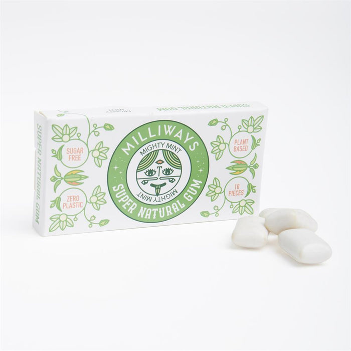 Milliways Food Mighty Mint Chewing Gum 19g