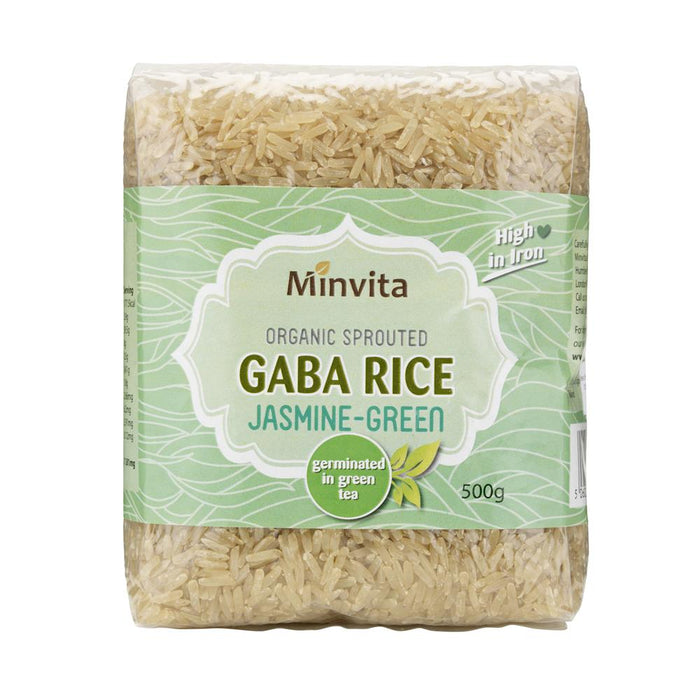 Minvita GABA Rice Jasmine Gree 500g