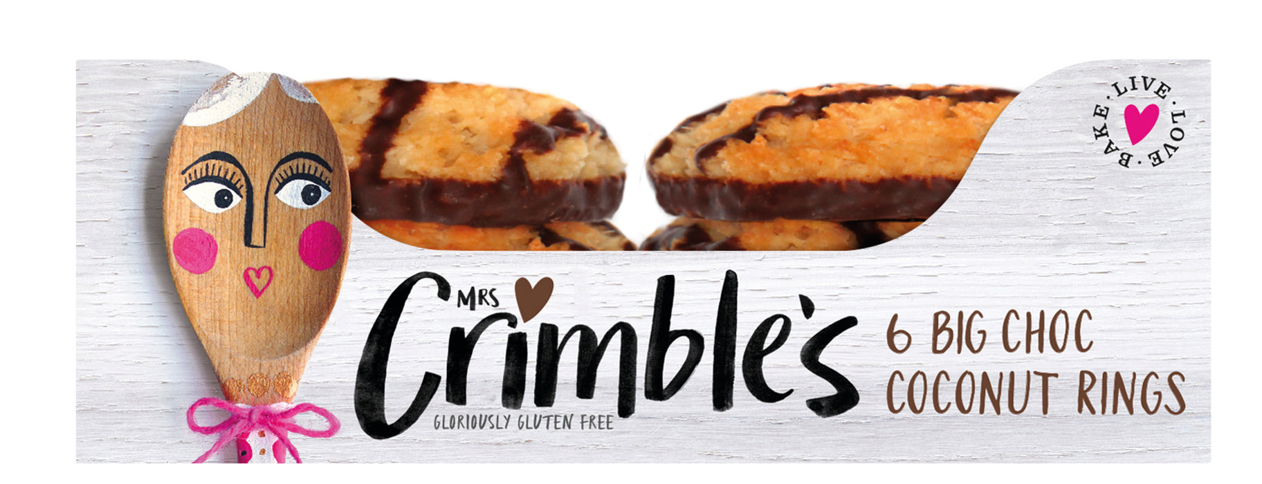 Mrs Crimbles Choc Rings Gluten Free 200g