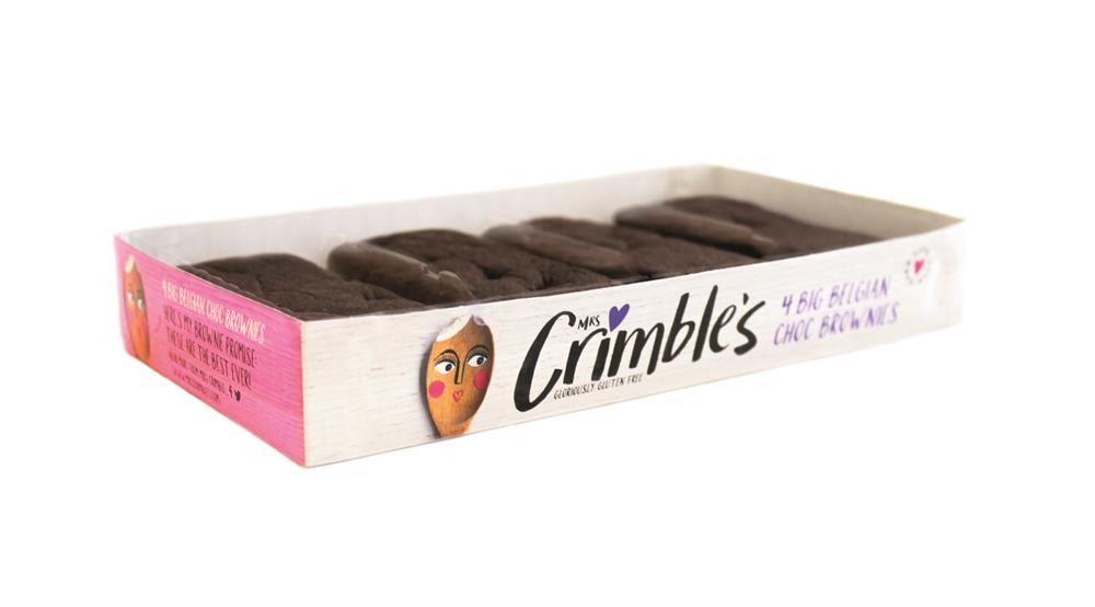 Mrs Crimbles Double Chocolate Brownies 190g