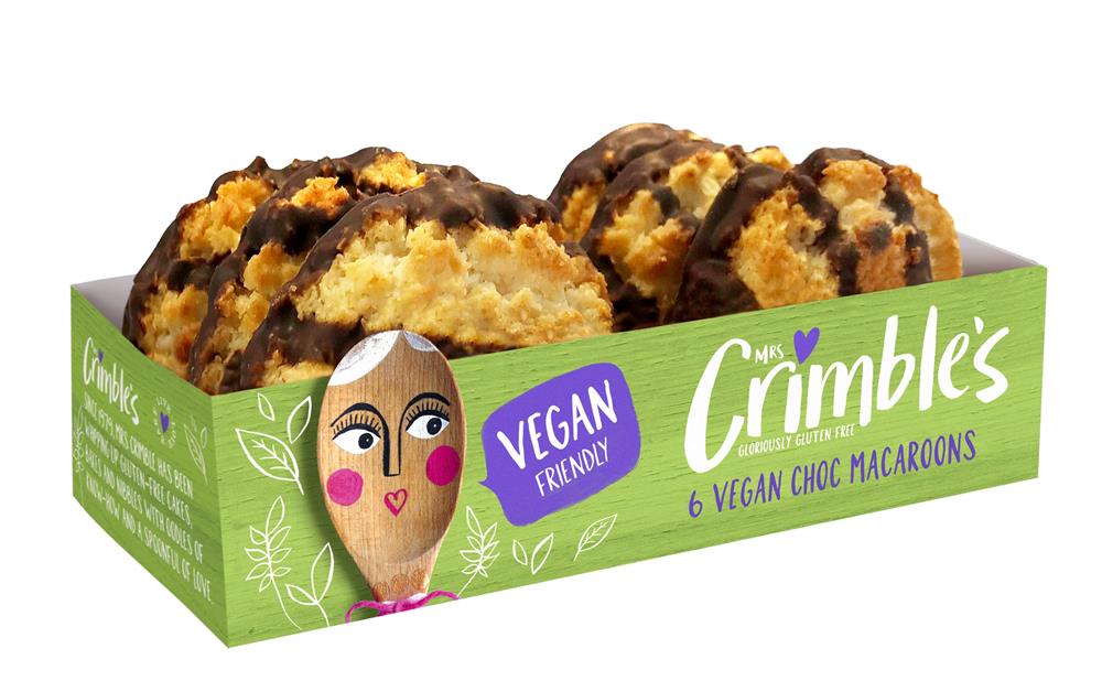 Mrs Crimbles Vegan Chocolate Macaroons 195g