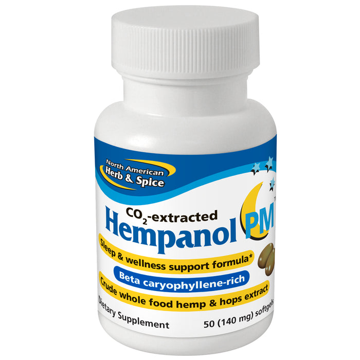 North American Herb & Spice Hempanol PM 60gelcaps
