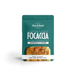 Sun and Seed Organic GF Focaccia Mix Rosemary 300g