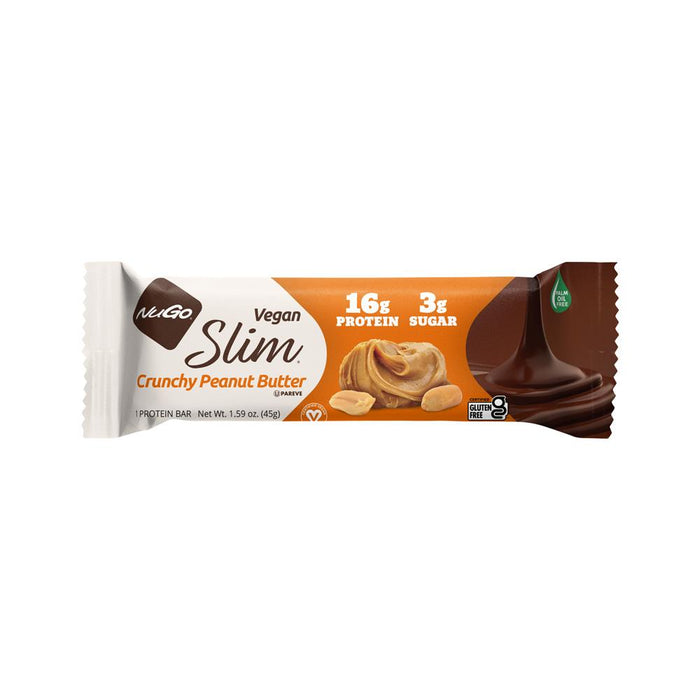 NuGo Slim Crunchy Peanut Butter Bar 45g