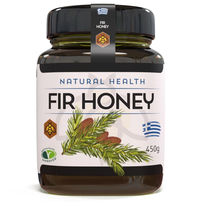 Natural Health Pure Raw Greek Fir Honey 450g