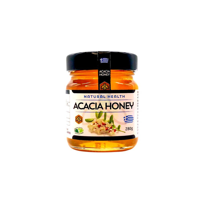 Natural Health Pure Raw Greek Acacia Honey 280g