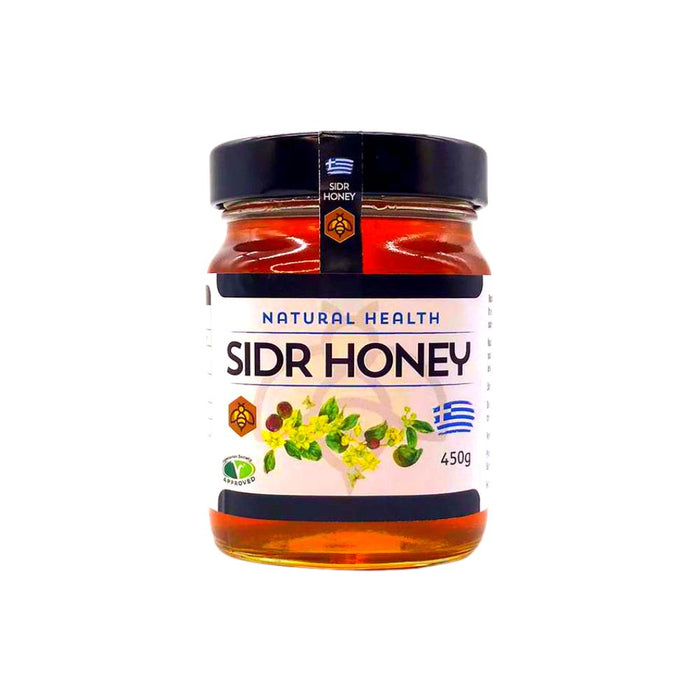 Natural Health Pure Raw Greek Sidr Honey 450g