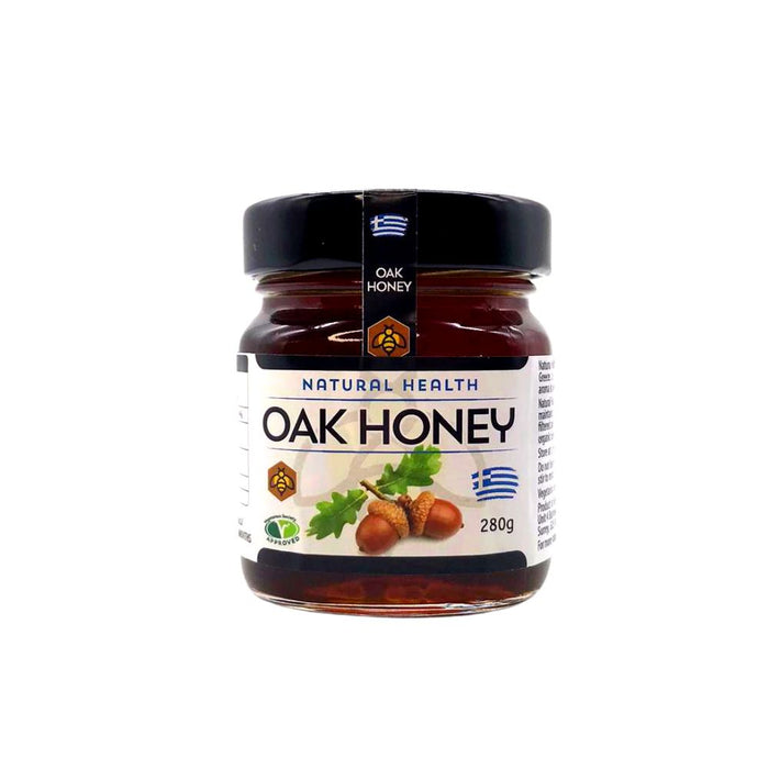 Natural Health Pure Raw Greek Oak Honey 280g