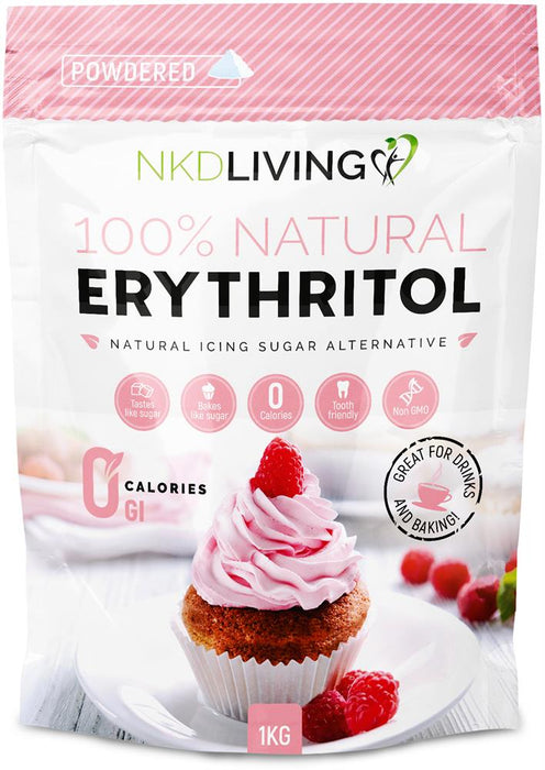 NKD Living Erythritol Powdered 1KG