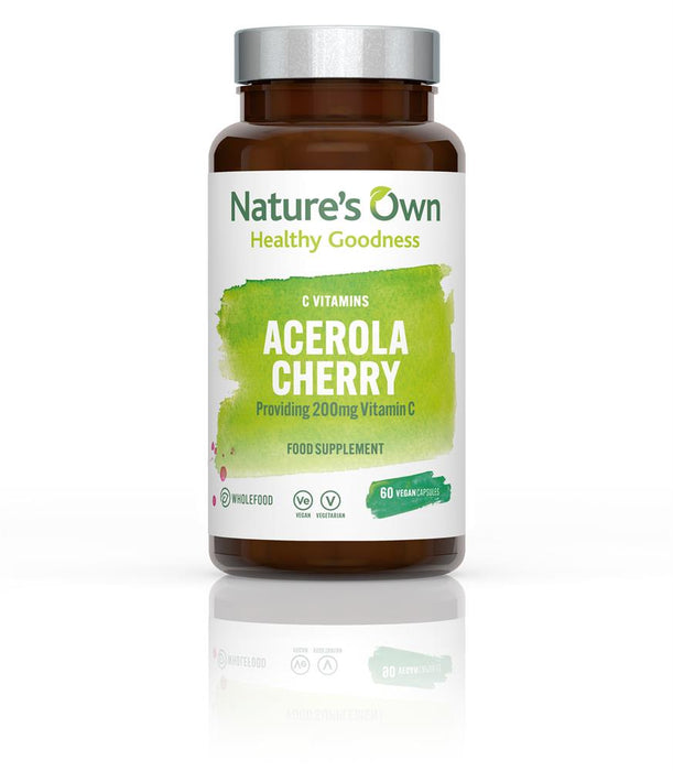 Natures Own Acerola Cherry 200mg Vitamin C 60 capsule