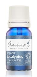 Amina's Organic Eucalyptus Essential Oil 10ml
