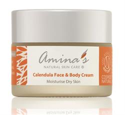 Amina's Organic Calendula Face & Body Cream 50ml