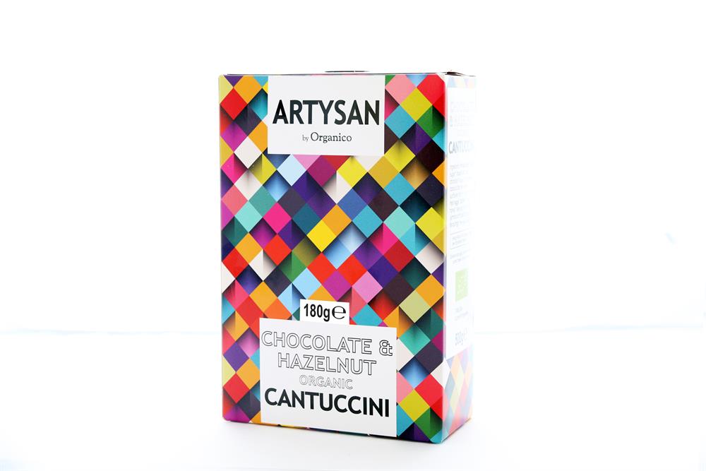Organico Artysan Choc&Hazel Cantuccini 180g