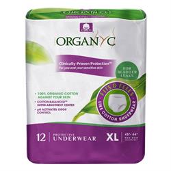 Organyc Light Inco Underwear (XL) x 12