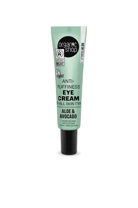 Organic Shop Anti Puffiness Eye Cream  30ml