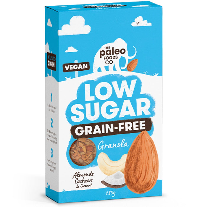 The Paleo Foods Co Low Sugar Grain-Free granola 285g