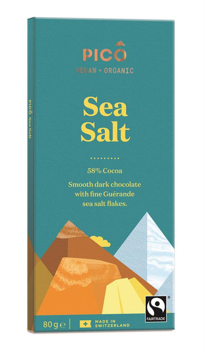 Pico Organic Sea Salt Bar 80g