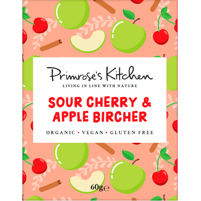 Primroses Kitchen Mulberry & Apple Bircher 300g