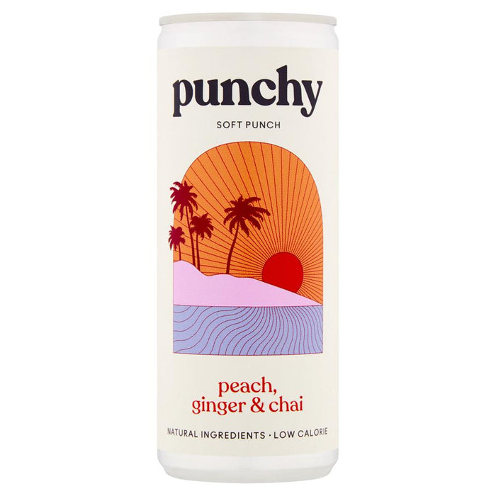 Punchy Drinks Peach Ginger & Chai 250ml