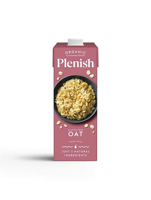 Plenish Organic Gluten Free Oat Milk 1l