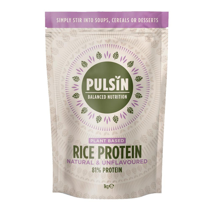 Pulsin Brown Rice Protein Powder 1KG