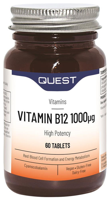Quest Vitamin B12 1000mcg 60 Tablets