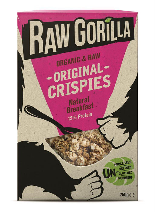 Raw Gorilla Organic Original Crispies 250g