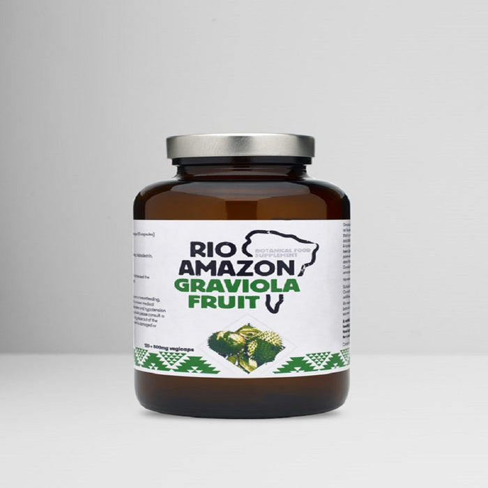 Rio Amazon Graviola Fruit Extract 500mg 120vegicaps