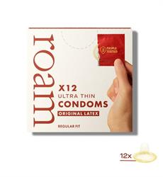 Roam Skin Tone Condoms Original 12 Pack