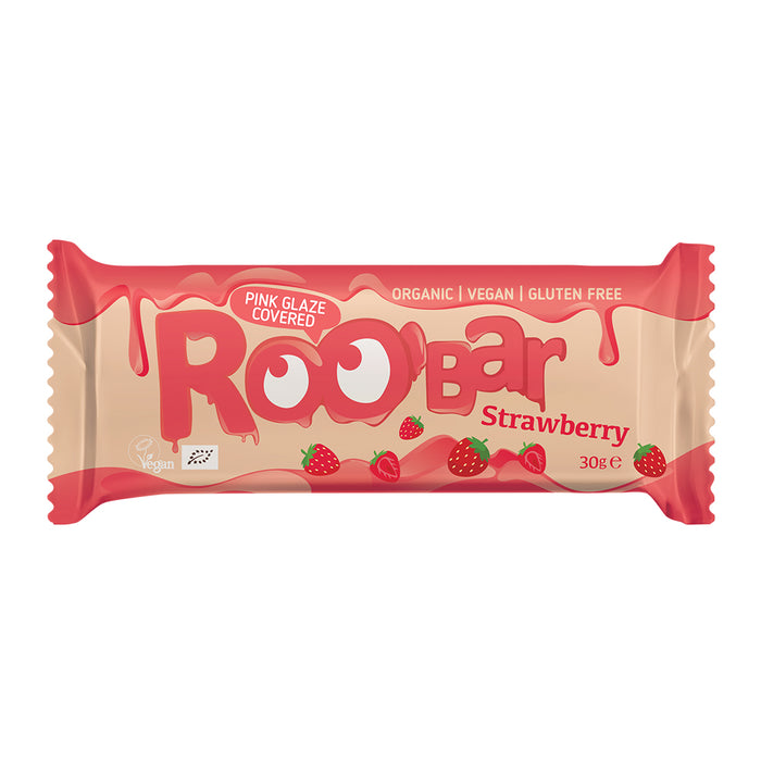Roobar Chocolate Strawberry Bar 30g