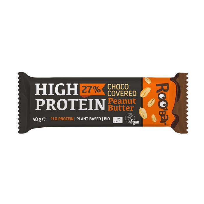 Roobar Chocolate Protein Peanut Bar 40g