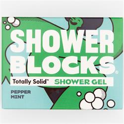 Shower Blocks Solid Shower Gel - Peppermint 100g