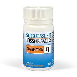 Schuessler Combination Q Tissue Salts 125 Tablets