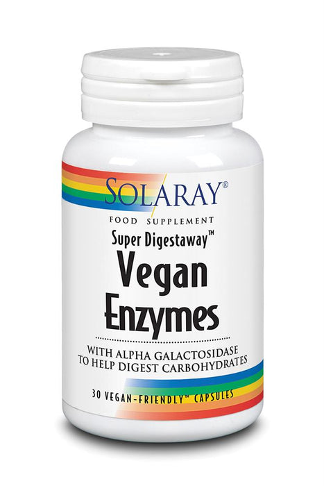 Solaray Vegan Enzymes 30 capsule