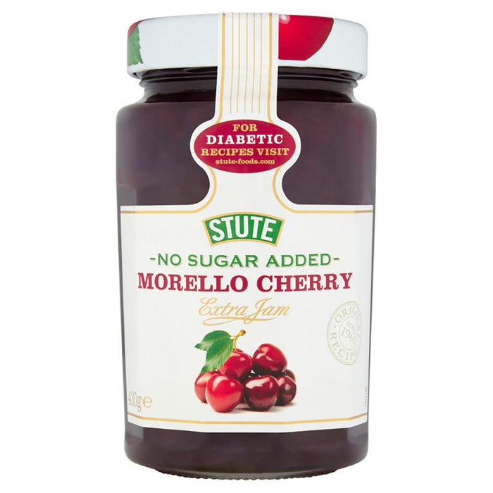 Stute No Sugar Added Morello Cherry 430g