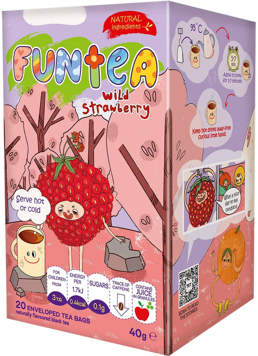 True English Tea Kids Wild Strawberry Funtea 20 x 2gg