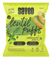 Saved Med Herbs low salt Lentil Puff 25g