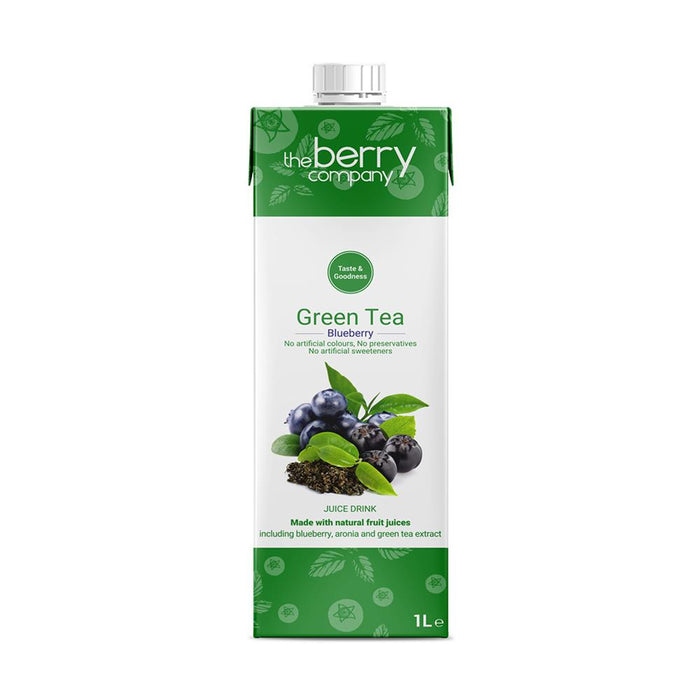 The Berry Company Green Tea & Blueberry 1L