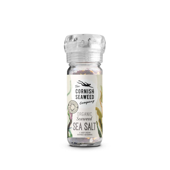 The Cornish Seaweed Company Organic Seaweed Salt Grinder 100g