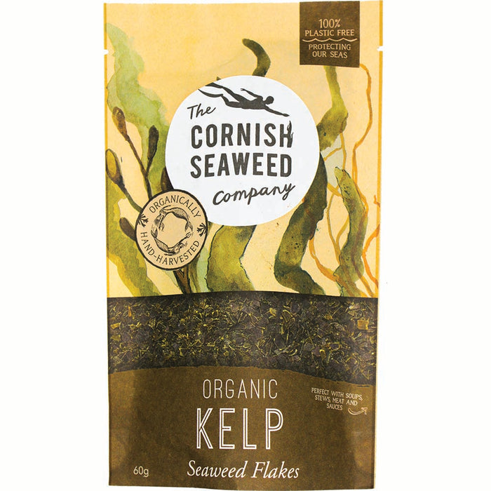 The Cornish Seaweed Company Organic Kelp Flakes 60g