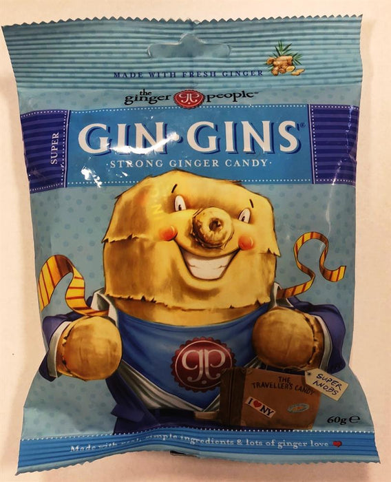 The Ginger People Gin Gins Super Strong 60g