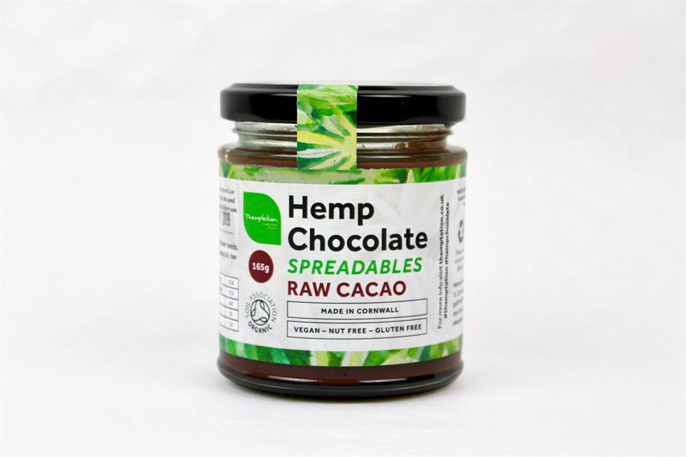 Themptation Hemp Choc Spread Raw Cacao 165g